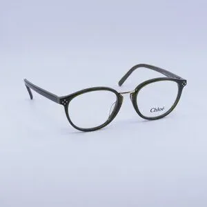 NEW  CHLOE EYEGLASSES KHAKI CAT EYE WOMEN EYEWEAR CHLOE CE2666 303 CHLOE Eyeglasses CE2666 303 Khaki 52MM - Walmart.com main image 4